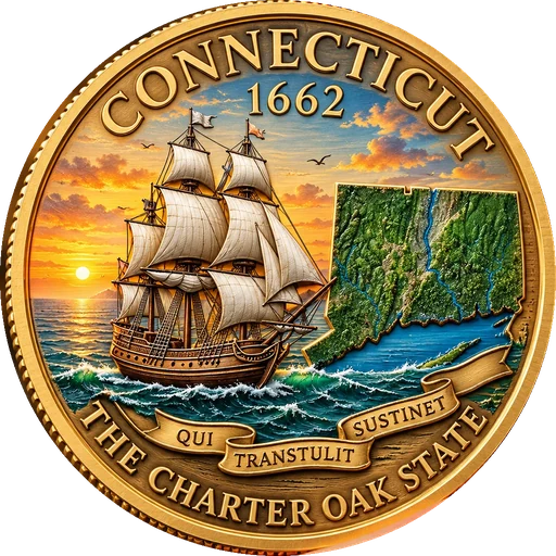 Connecticut winner coin
