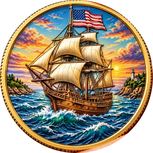 Massachusetts winner coin