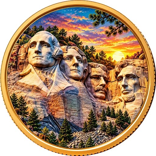 South Dakota winner coin