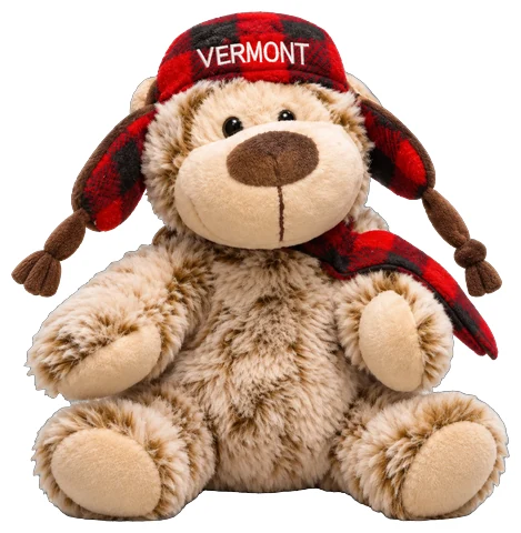 Plaid bear Plushie